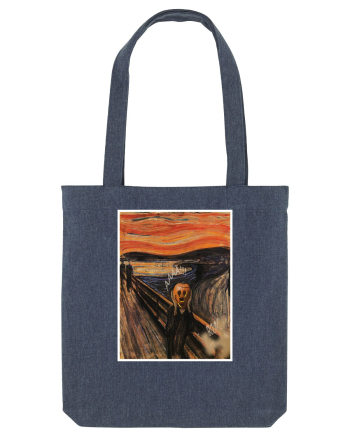 The Scream Edvard Munch parody Midnight Blue