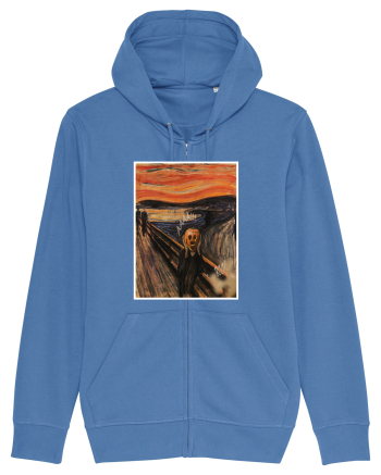 The Scream Edvard Munch parody Bright Blue