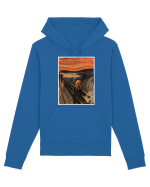 The Scream Edvard Munch parody Hanorac Unisex Drummer