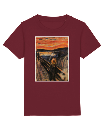 The Scream Edvard Munch parody Burgundy