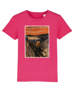 The Scream Edvard Munch parody Tricou mânecă scurtă  Copii Mini Creator