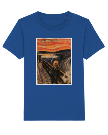 The Scream Edvard Munch parody Majorelle Blue