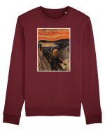The Scream Edvard Munch parody Bluză mânecă lungă Unisex Rise