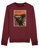 The Scream Edvard Munch parody Bluză mânecă lungă Unisex Rise