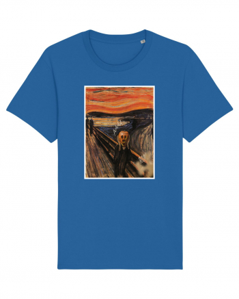 The Scream Edvard Munch parody Royal Blue