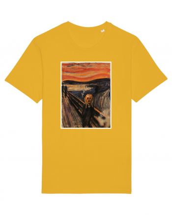 The Scream Edvard Munch parody Spectra Yellow