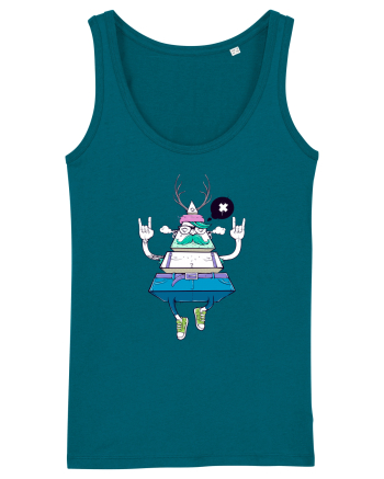 Cartoon Piramidă Hipster Ocean Depth