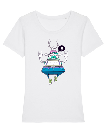 Cartoon Piramidă Hipster White