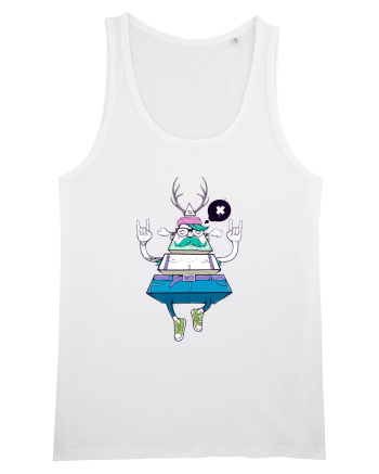 Cartoon Piramidă Hipster White
