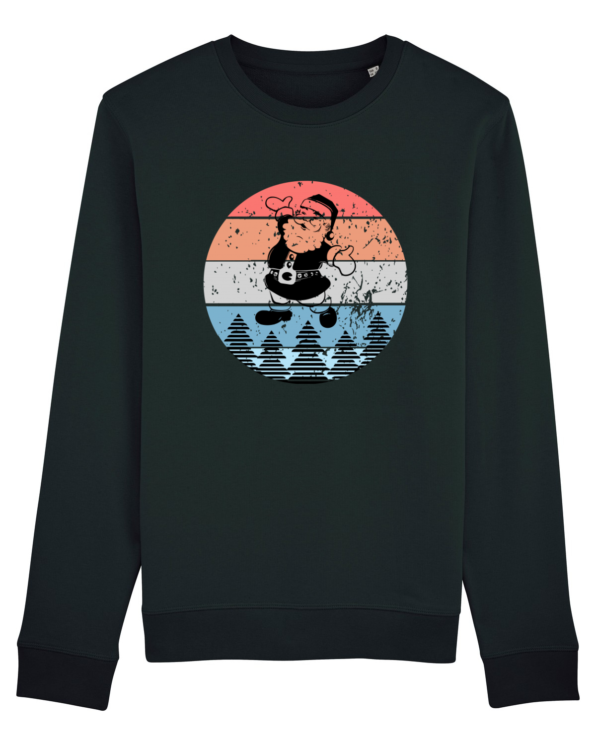 Bluză mânecă lungă Unisex Rise Black