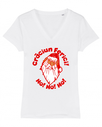 Craciun Fericit HoHoHo White