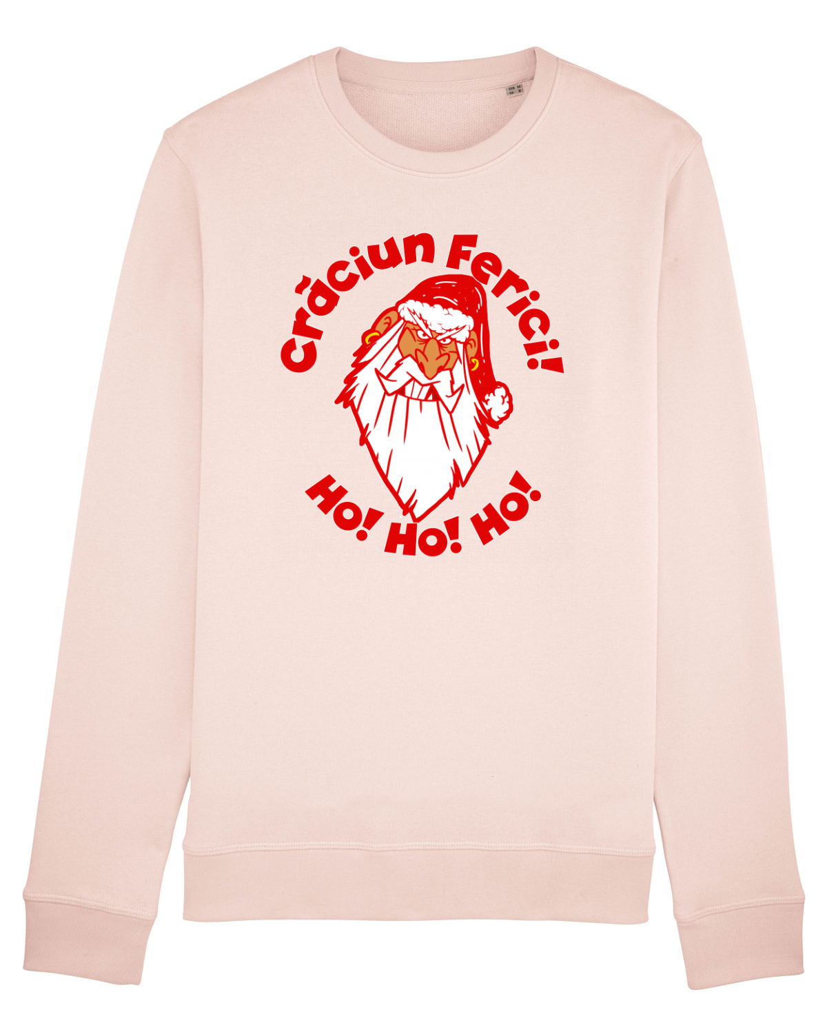 Bluză mânecă lungă Unisex Rise Candy Pink