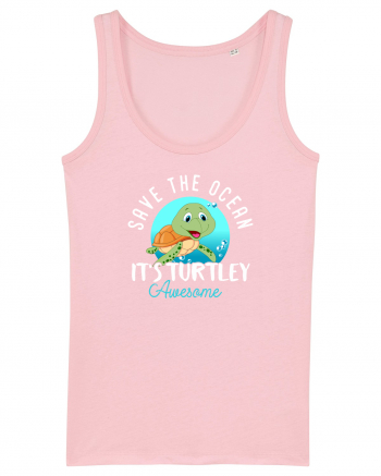 Save the ocean Cotton Pink