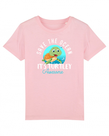 Save the ocean Cotton Pink