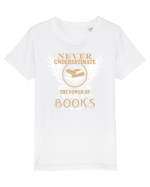 Woman with books Tricou mânecă scurtă  Copii Mini Creator