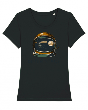 Outer Space Astronaut Black