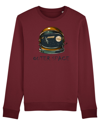 Outer Space Astronaut Burgundy