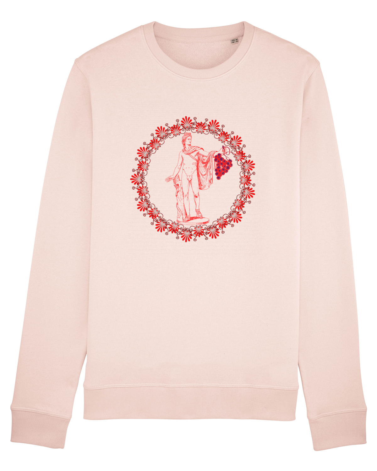 Bluză mânecă lungă Unisex Rise Candy Pink