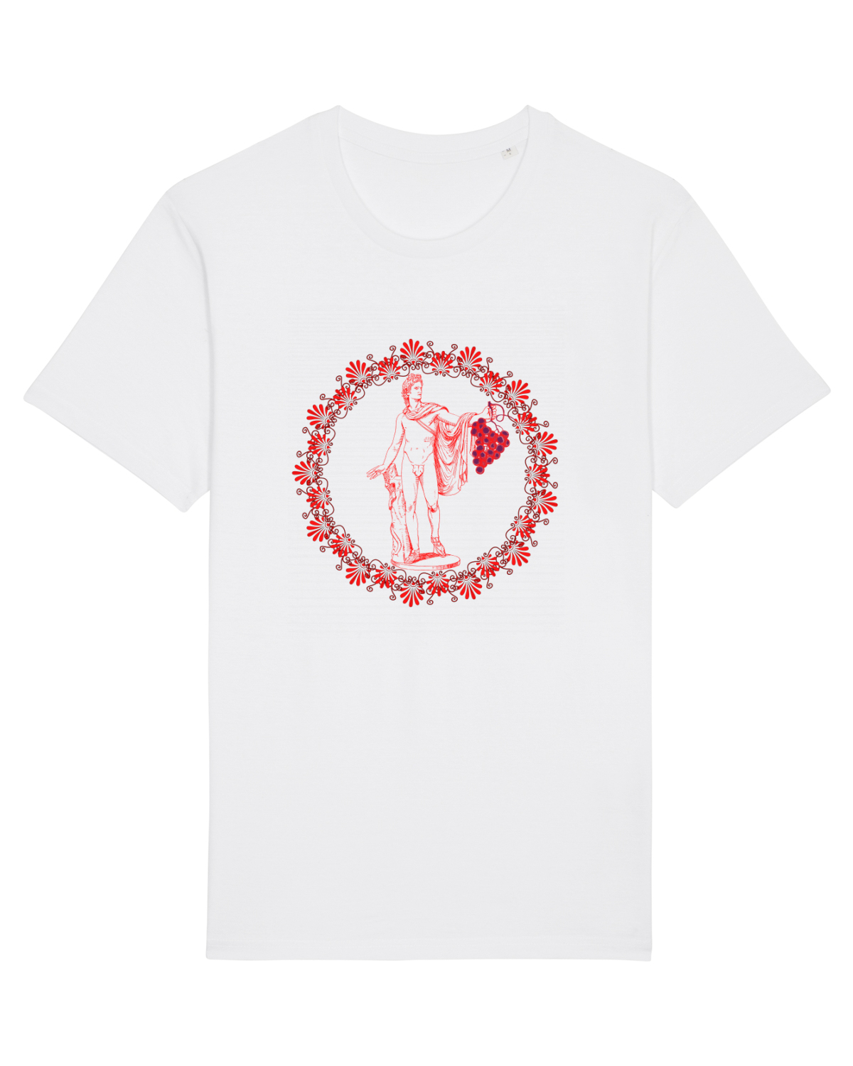 Tricou mânecă scurtă Unisex Rocker White