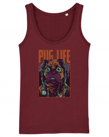 Pug Life Burgundy