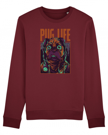 Pug Life Burgundy