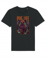 Pug Life Tricou mânecă scurtă Unisex Rocker