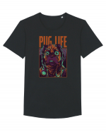 Pug Life Tricou mânecă scurtă guler larg Bărbat Skater