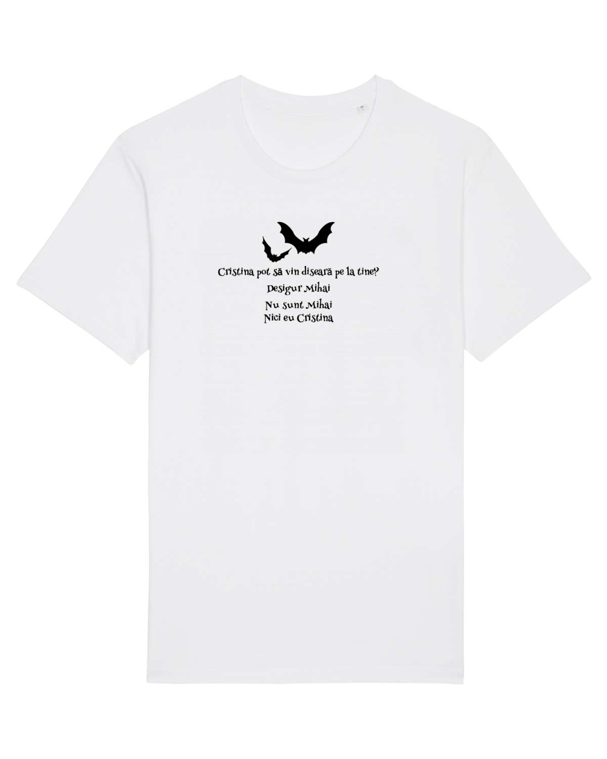 Tricou mânecă scurtă Unisex Rocker White