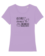 Inspiro #34 Tricou mânecă scurtă guler larg fitted Damă Expresser