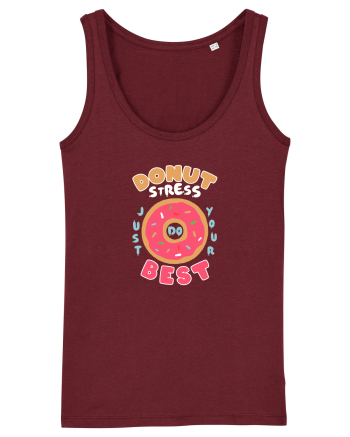 Donut Stress Burgundy