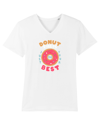 Donut Stress White