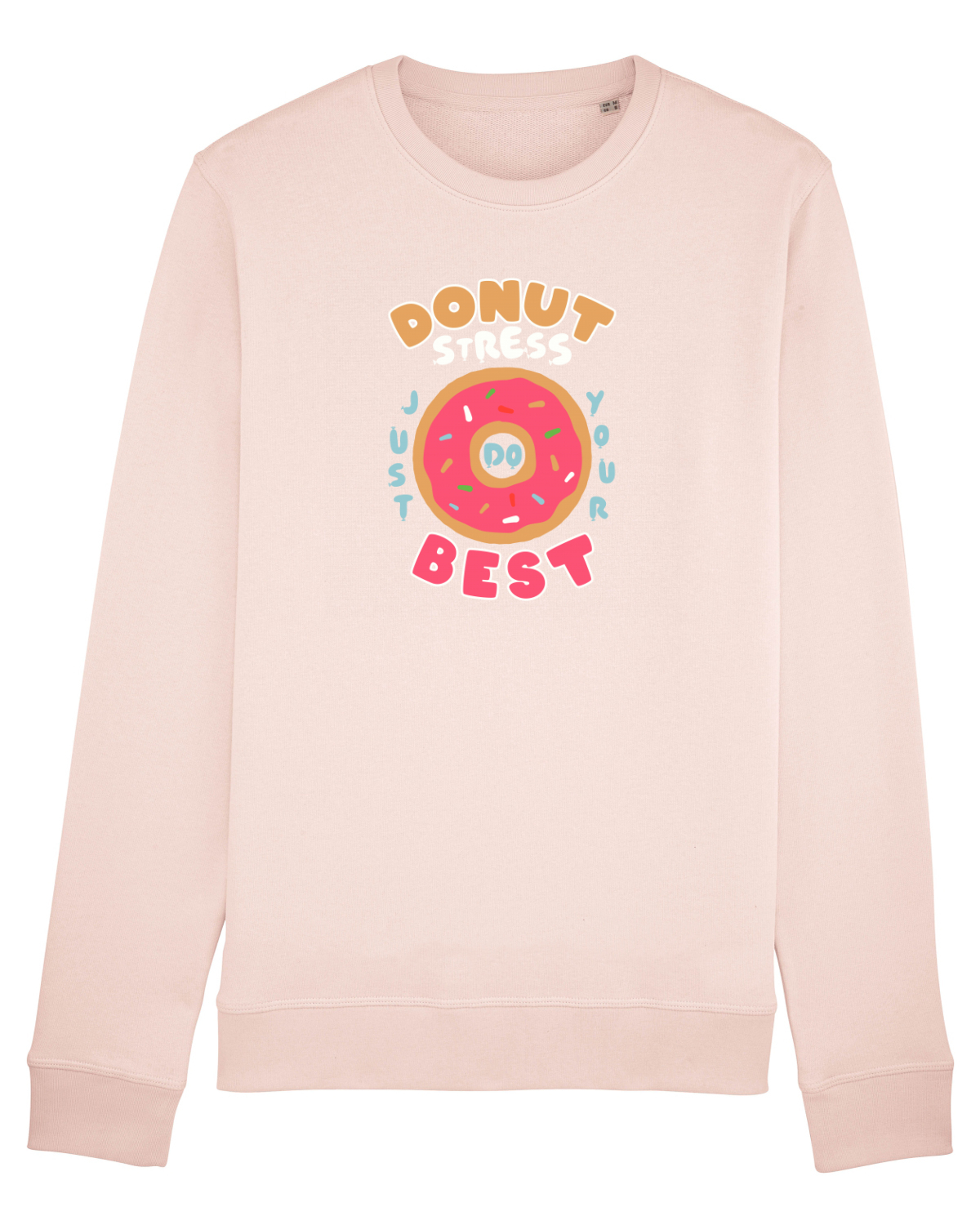 Bluză mânecă lungă Unisex Rise Candy Pink
