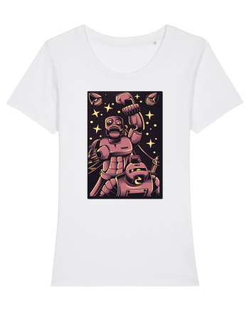 Robot Fight White