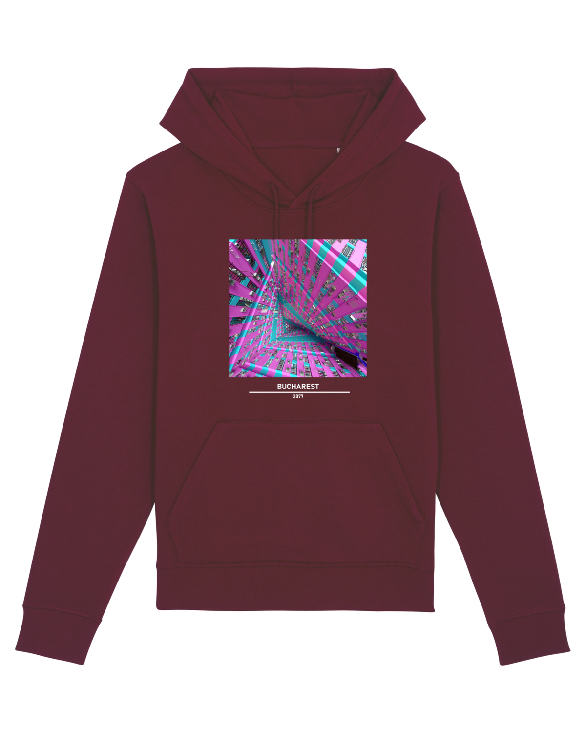 Hanorac Unisex Drummer Burgundy