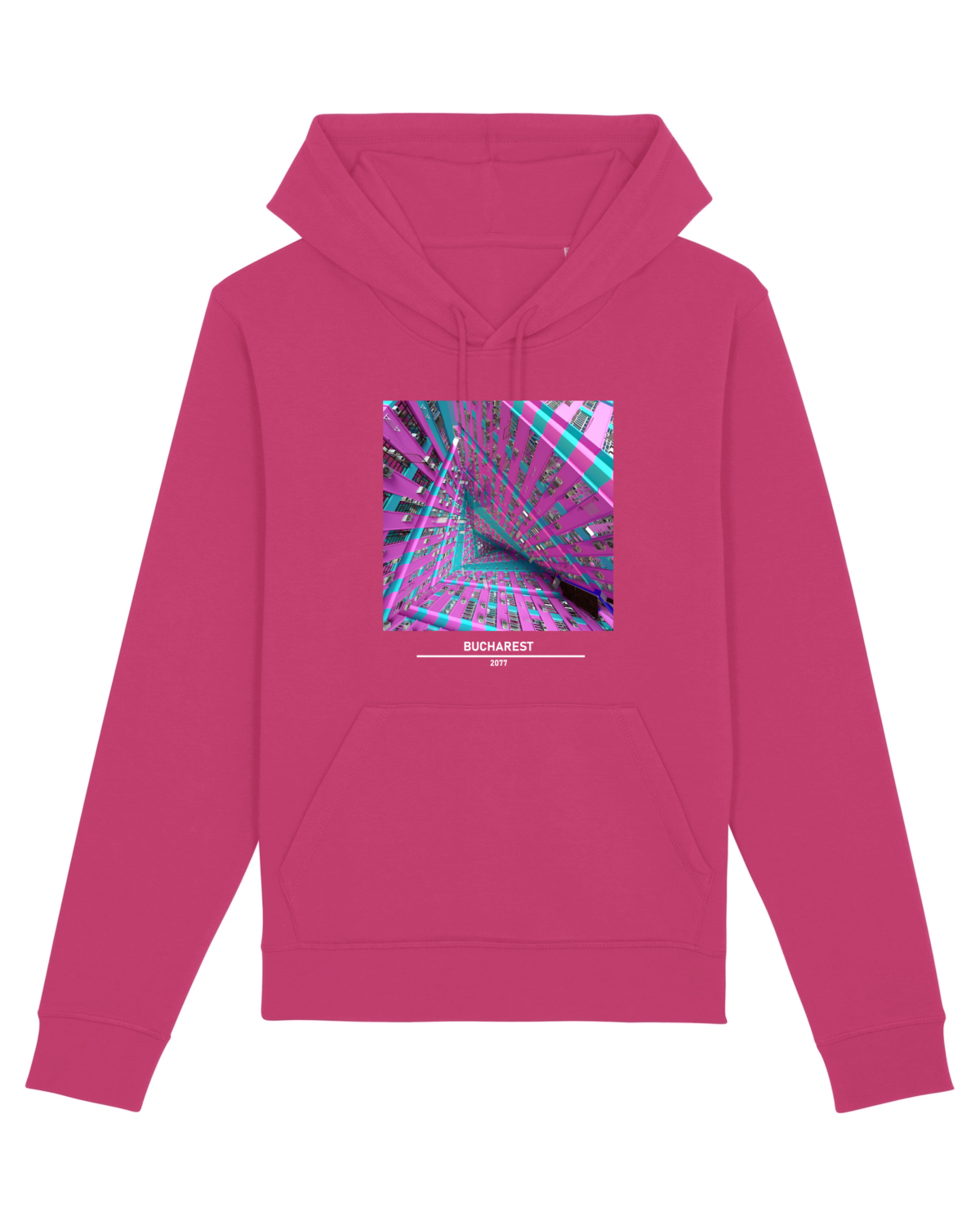Hanorac Unisex Drummer Raspberry