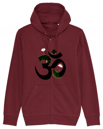 Simbol Om (Ohm )  Burgundy