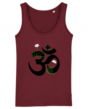 Simbol Om (Ohm )  Burgundy