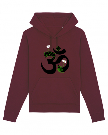Simbol Om (Ohm )  Burgundy