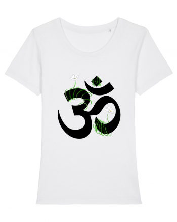 Simbol Om (Ohm )  White
