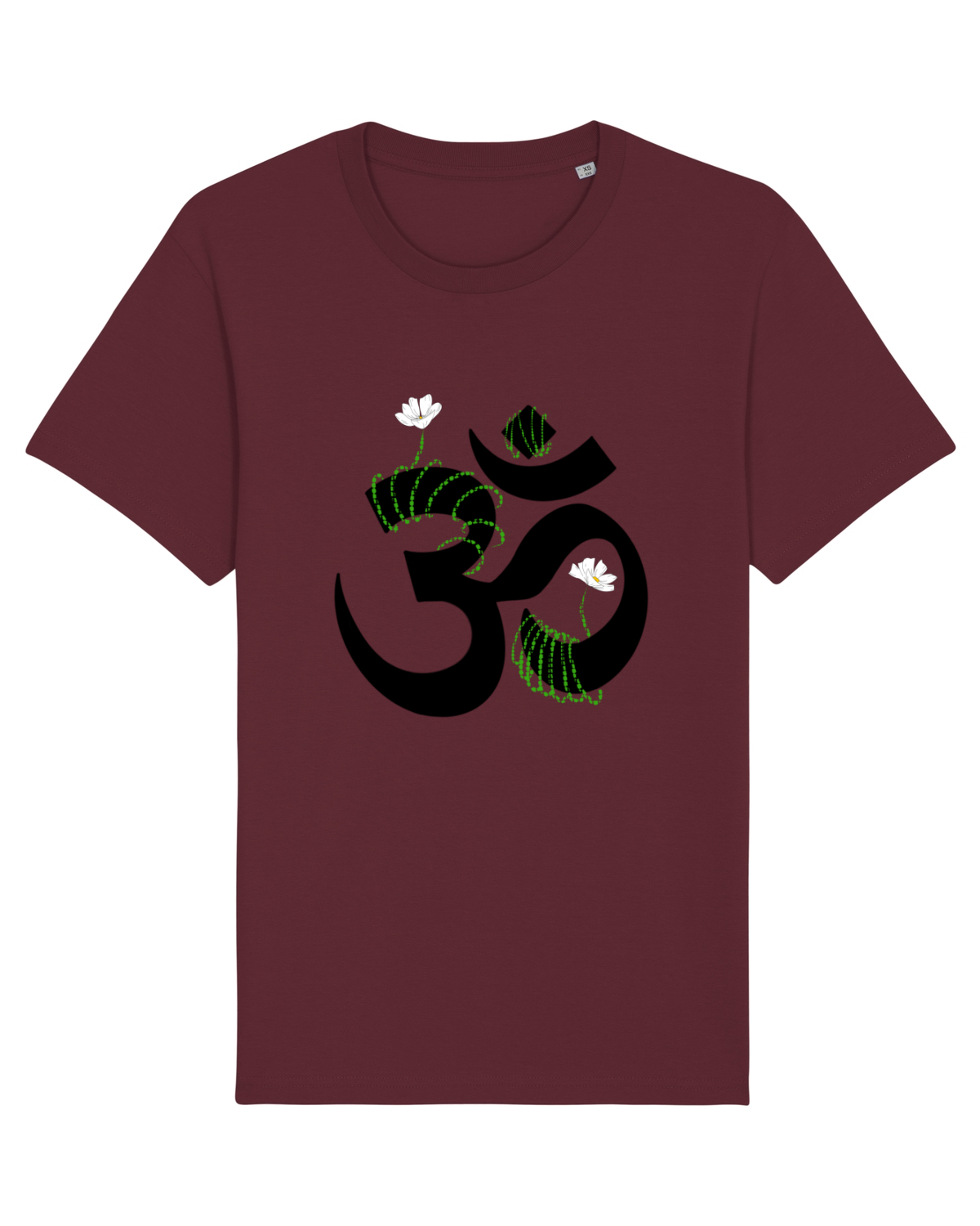 Tricou mânecă scurtă Unisex Rocker Burgundy