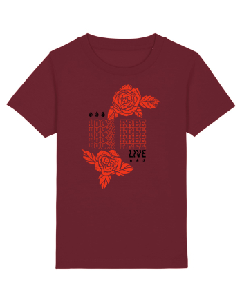 100% Free Burgundy