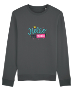 Hello My Friend Bluză mânecă lungă Unisex Rise