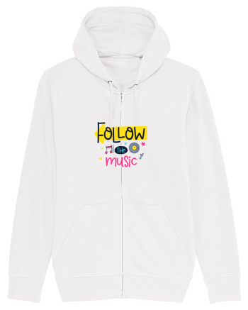 Follow the Music White