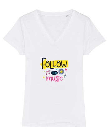 Follow the Music White
