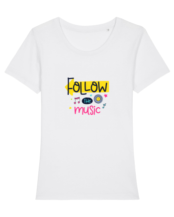 Follow the Music White