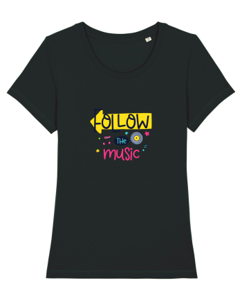 Follow the Music Black