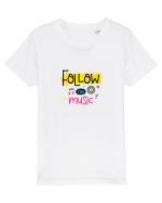 Follow the Music Tricou mânecă scurtă  Copii Mini Creator