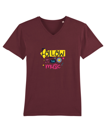 Follow the Music Burgundy