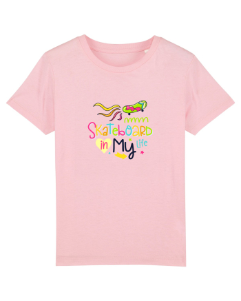Skateboard in My Life Cotton Pink