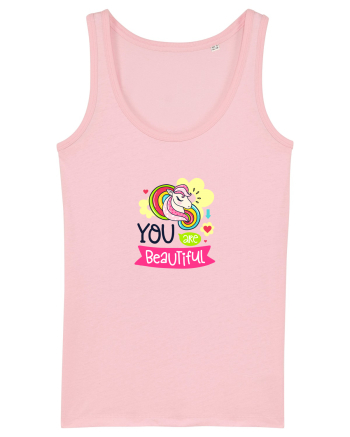 You are Beautiful Cotton Pink